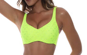 Underwire Tank-Strappy Loop Scrunch Bikini