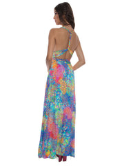 Luli Fama: Convertible Maxi Dress (L779J71-111-DG)