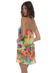 Luli Fama: Relaxed Strapless Dress (L778E93-111)