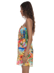 Luli Fama: Relaxed Strapless Dress (L778E93-111)