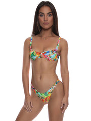 Luli Fama: Wide Strap Balconette-High Leg Bikini (L778J27-111-L778N50-111)