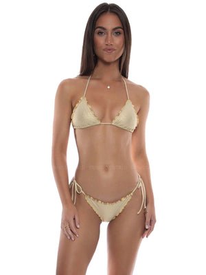 Luli Fama: Triangle-Tie Side Bikini (L78301-316-L78302-316)