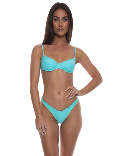 Minimal Balconette-High Leg Bikini ::RET