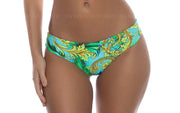 Triangle Halter-Seamless Ruched Back Bikini