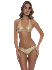Luli Fama: Triangle Halter-Seamless Bikini (L793C73-014-L793I38-014)