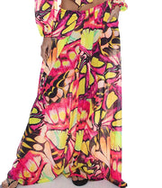 Multiway Tie Crop-Palazzo Pants