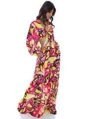 Luli Fama: Multiway Tie Crop-Palazzo Pants (L817E66-111-L817E67-111)