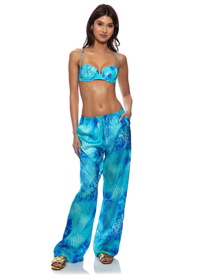 Luli Fama: Elastic Waistband Pant (L832I76-111)