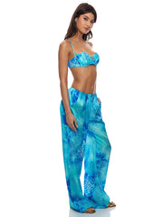 Luli Fama: Elastic Waistband Pant (L832I76-111)