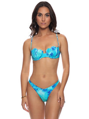 Luli Fama: Scalloped Balconette-High Leg Bikini (L832G49-111-L832N50-111)