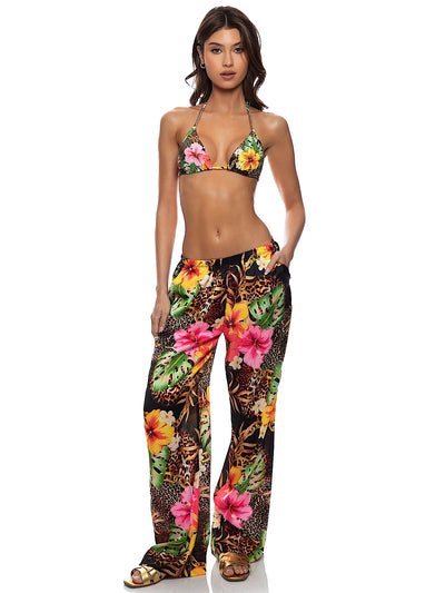 Luli Fama: Elastic Waistband Pant (L826I76-907)