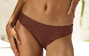 Underwire Push Up Bandeau-Seamless Ruched Back Bikini