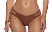 Ring Triangle Halter-Side Cut-Out Rings Bikini