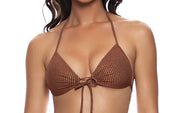 Molded Push Up Bandeau-Ring Bikini