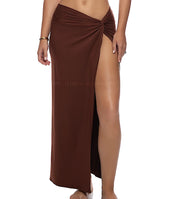 Crop-Twist Front Skirt