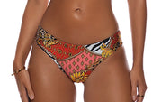 Triangle Halter-Seamless Ruched Back Bikini