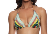 Triangle Halter-Moderated Bikini