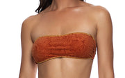 Luxe Stitch Free From Bandeau-Luxe Stitch High Leg Bikini