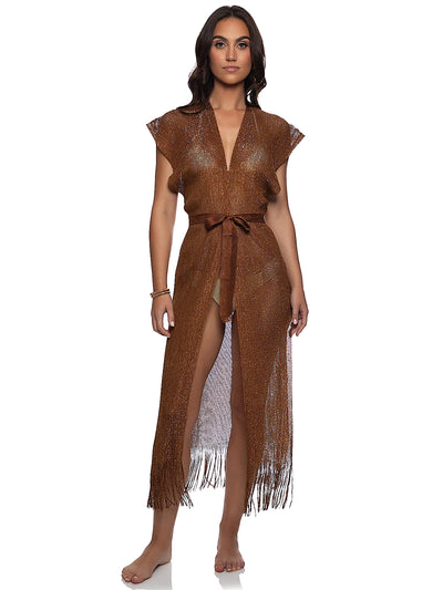 Luli Fama: Long Caftan (L666L98-07G)