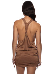 Luli Fama: T-Back Mini Dress (L177979-007)