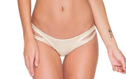 Zig Zag Knotted Cut Out Triangle-Zig Zag Open Side Bikini
