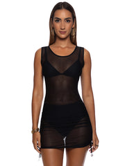 Luli Fama: Tank Short Dress (L863S97-001)