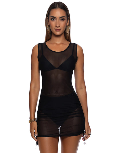 Luli Fama: Tank Short Dress (L863S97-001)