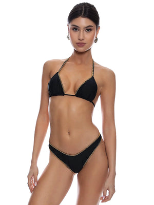 Luli Fama: Seamless Triangle-High Leg Bikini (L01021P-001-L010N50-001)