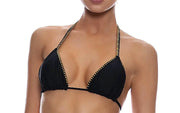 Seamless Triangle-High Leg Bikini
