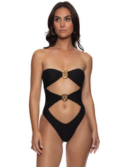 Luli Fama: Cut-Out One-Piece (L835J16-001)