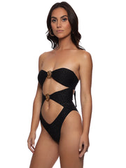 Luli Fama: Cut-Out One-Piece (L835J16-001)
