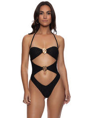Luli Fama: Cut-Out One-Piece (L835J16-001)