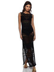 Luli Fama: Tank Long Dress (L850G90-001)