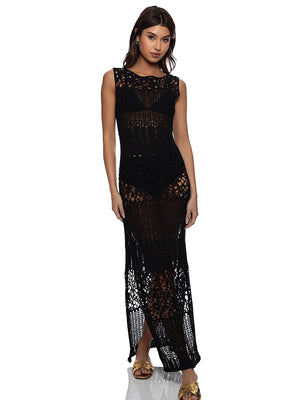 Luli Fama: Tank Long Dress (L850G90-001)