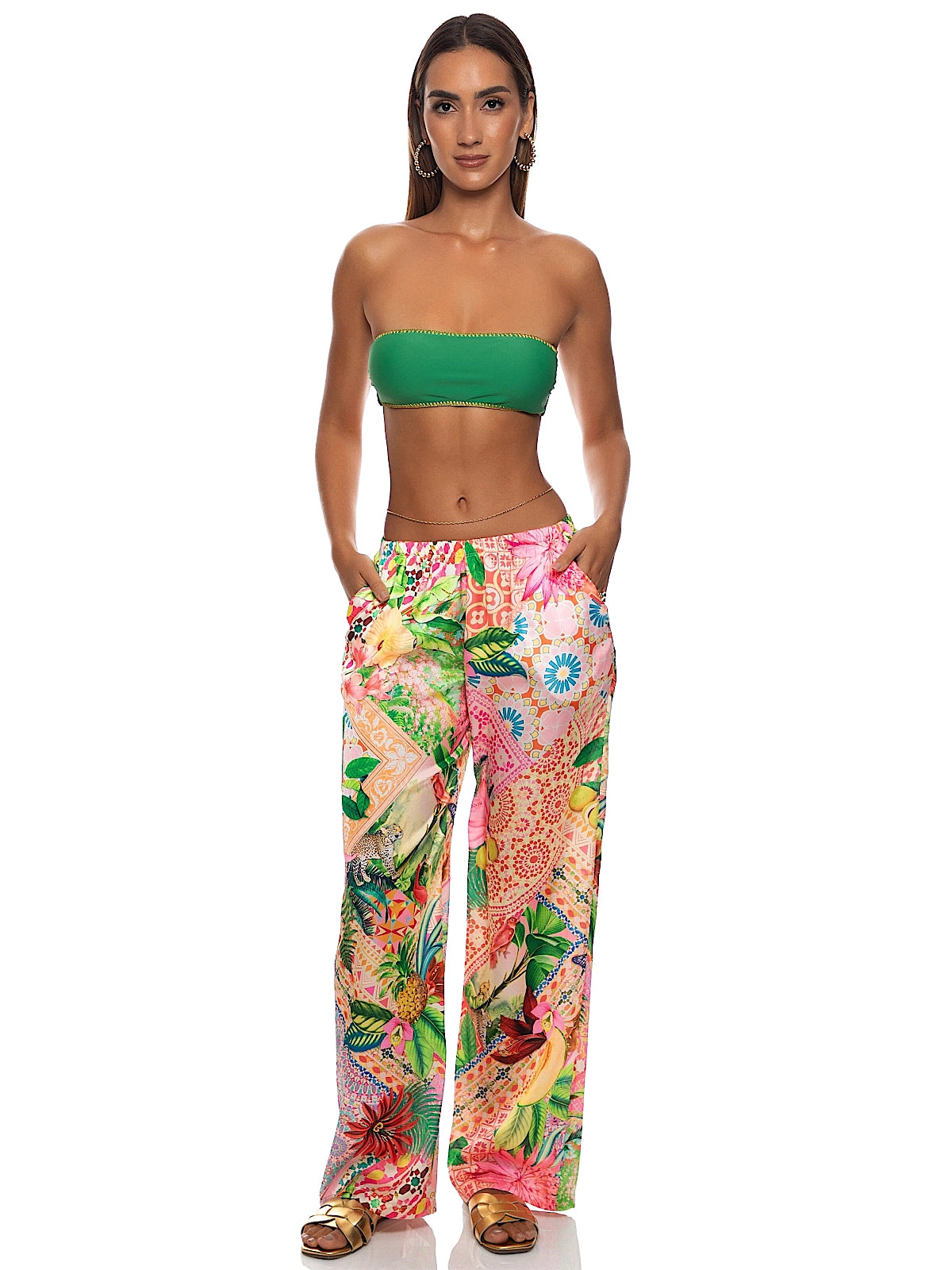 Luli Fama: Elastic Waistband Pant