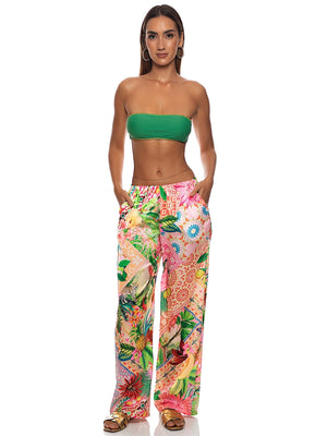 Luli Fama: Elastic Waistband Pant (L842I76-111)