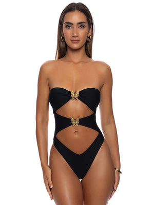 Luli Fama: Cut Out One-Piece (L859B25-001)