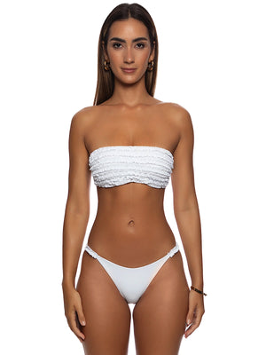 Luli Fama: Free Form Bandeau-Moderate Bikini (L858R59-002-L858R26-002)
