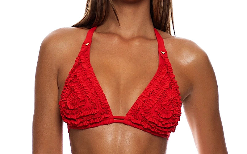 Triangle Halter-Seamless Bikini