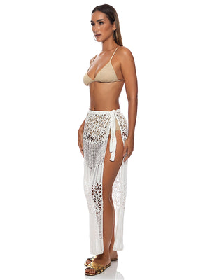 Luli Fama: Long Wrap Skirt (L850G68-068)