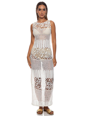 Luli Fama: Tank Long Dress (L850G90-068)