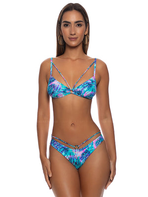 Luli Fama: Bralette Ring-Ring Bikini (L845G13-111-L845G14-111)