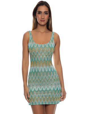 Luli Fama: Tank Short Dress (L879I94-111)