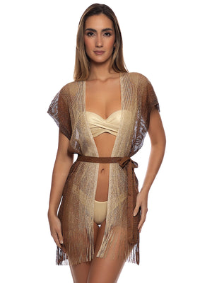 Luli Fama: Short Caftan (L666L99-570)