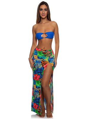 Luli Fama: Chain Skirt (L875I68-111)