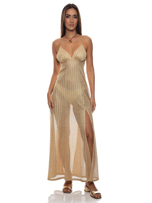 Luli Fama: Long Tank Dress (L884W60-014)