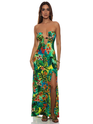 Luli Fama: Bandeau Dress (L890H76-111)
