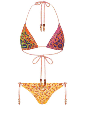 It's Now Cool: Triangle-90's Tie Up Pant Bikini (INC007-MHN-INC170-MHN)