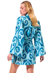 Maliluha: Jolene Kimono Horizon (SS22KF05-BLUE)