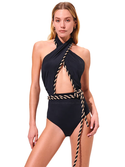 Maliluha: Night Fever Nero One Piece (SS22MY04-BLK)